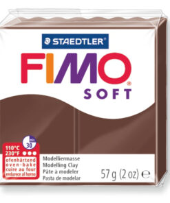 Ofenhärtende Modelliermasse Fimo, schokolade