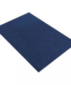 Textilfilz aus Polyester in dunkelblau, 75x50cm