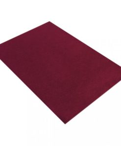 Textilfilz zum Basteln, weinrot, 75x50 cm