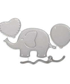 Schablonen-Set zum Stanzen: Baby Elefant
