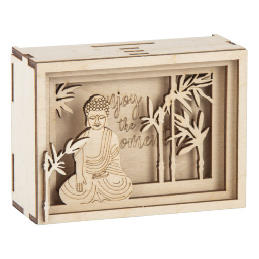 3D Holz-Geschenkbox Enjoy