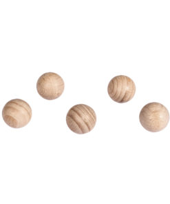 Rayher ungebohrte Rohholz-Kugeln, 10mm Ø, 35 Stück