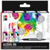 Marabu Alcohol-Ink-Set Flowers