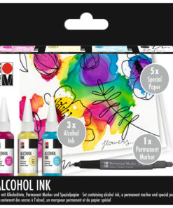 Marabu Alcohol-Ink-Set Flowers