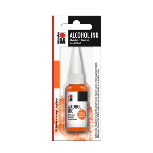 Marabu Alcohol Ink Tinte, rotorange, 20ml