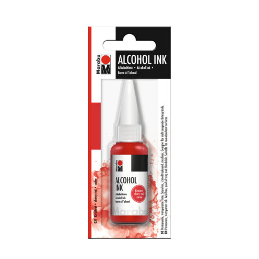 Marabu Alcohol Ink Tinte, kirschrot, 20ml