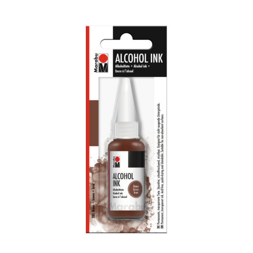 Marabu Alcohol Ink Tinte, braun, 20ml