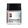Marabu Decoupage Lack und Kleber, matt, Glas 50 ml