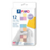 Staedtler Fimo soft Pastel Colours, 12 Halbblöcke á 25g