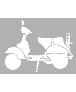 Marabu Schablone Scooter, 40x66 cm, zum Schablonieren