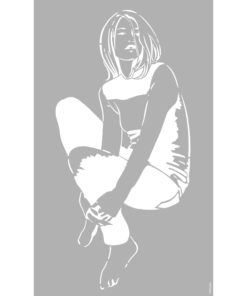Marabu Schablone Smart Girl, 40x66 cm, zum Schablonieren
