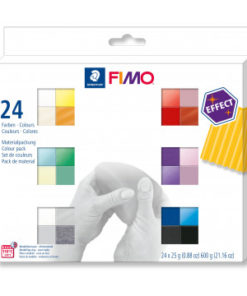 Staedtler Fimo effect 24 Halbblöcke, sortiert