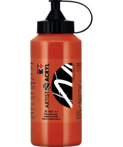 Marabu Artist Acryl Malfarbe Kadmiumrot mittel, 500 ml