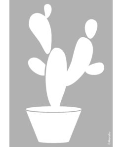 Schablone Cactus zum Schablonieren