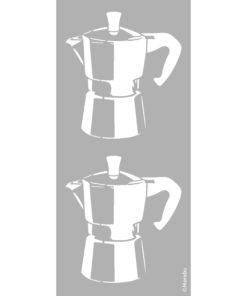 Schablone Espresso zum Schablonieren