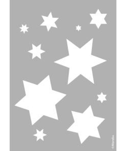 Schablone Starlets zum Schablonieren