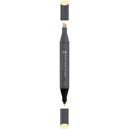Marabu Sketch Marker Tintenstift, pastellgelb