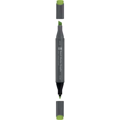 Marabu Tintenstift Olivgrün, zum Zeichnen und Illustrieren