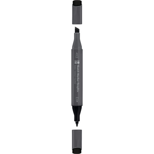 Marabu Tintenstift Sketch Marker Graphix, lampenschwarz