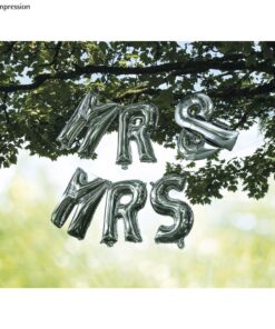 Folienballons MR & MRS