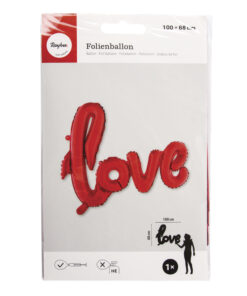 Folienballon Love