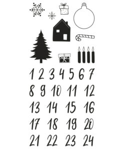 Clear Stamps Adventskalender Classic, zum Gestalten