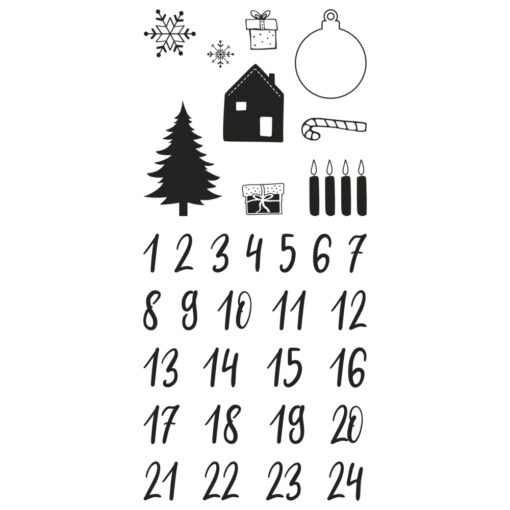 Clear Stamps Adventskalender Classic, zum Gestalten