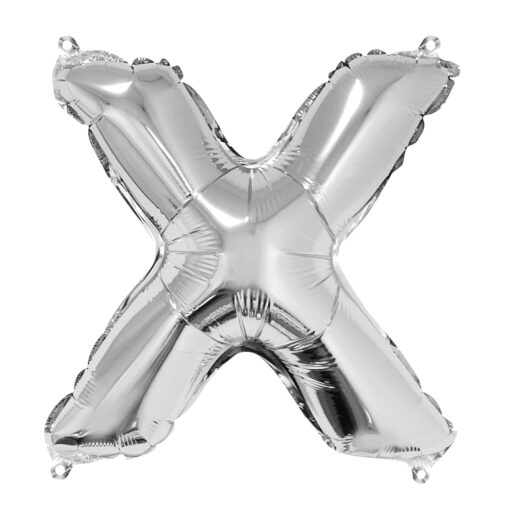 Folienballon X, zum Befüllen mit Luft