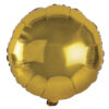 Folienballon gold, zum Befüllen mit Luft oder Helium