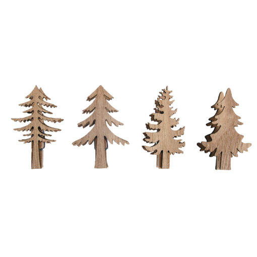 Holzklammern Tannenbaum zum Dekorieren