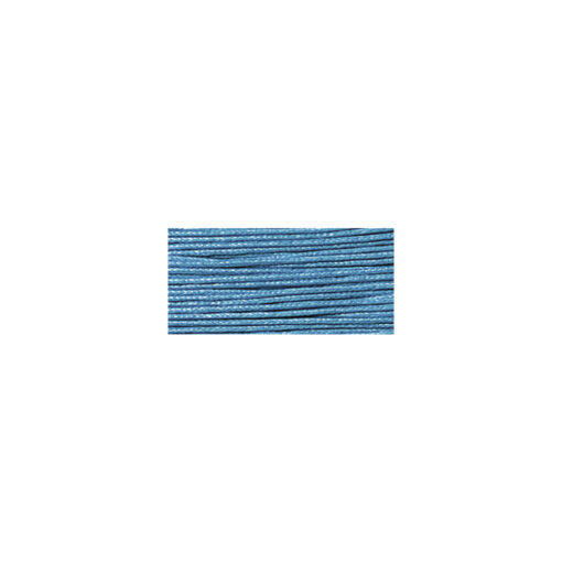 Baumwollkordel, gewachst, 1mm, SB-Karte 20 m, türkis