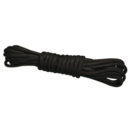 Paracord Kordel, schwarz, zur Flechttechnik