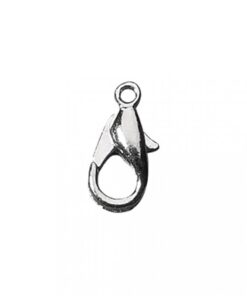 Rayher Karabiner-Schließe, 13mm, platin