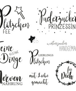 Clear Stamps, Süße Grüße, zum Stempeln