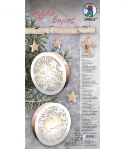 Light boxes, Weihnachtslaternen zum Basteln