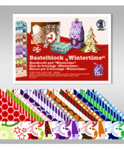 Ursus Bastelblock Wintertime, 24 x 34 cm