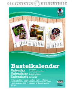 Bastelkalender DIN A3, zum selber Gestalten