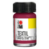 Marabu Stoffmal- und Druckfarbe, für helle Stoffe, 15ml Bordeaux