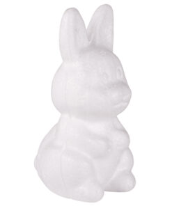 Styropor-Hase, stehend, 8 cm