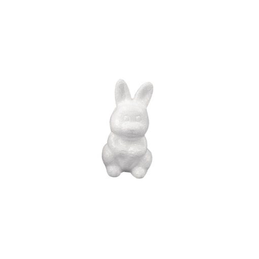 Styropor-Hase, 8cm, zum Gestalten