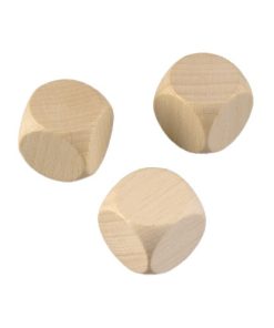 Holzwuerfel-Buche-25mm-3Stk.