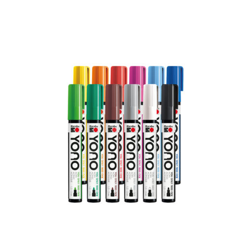 Marabu YONO Acrylmarker Set, Rundspitze 1,5-3 mm