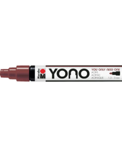 Marabu YONO Marker Braun, mit Rundspitze 1,5-3mm