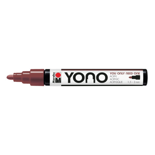 Marabu YONO Marker Braun, mit Rundspitze 1,5-3mm