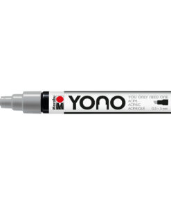 Marabu YONO Marker grau, mit Keilspitze, 0,5-5 mm