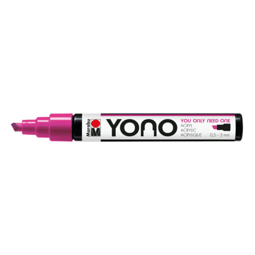 Marabu YONO Marker Magenta, mit Keilspitze, 0,5-5 mm