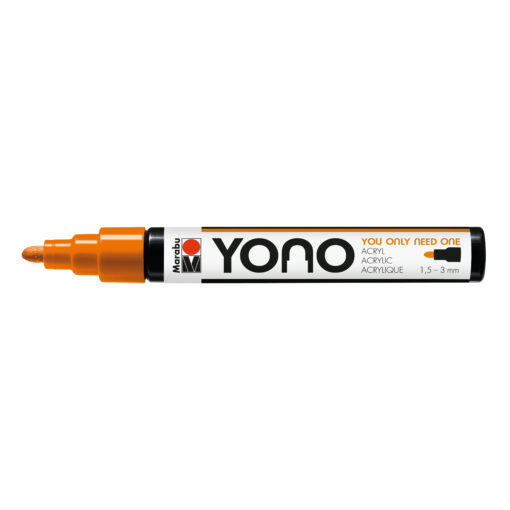 Marabu YONO Marker Orange, mit Rundspitze 1,5-3mm