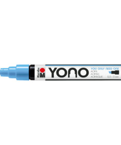 Marabu YONO Marker Pastelblau, mit Keilspitze, 0,5-5 mm
