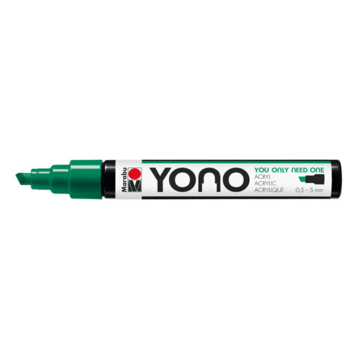 Marabu YONO Marker saftgruen mit Keilspitze, 0,5-5 mm