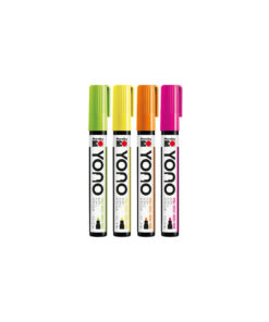 Marabu YONO Acrylmarker, 4er-Set Neonfarben